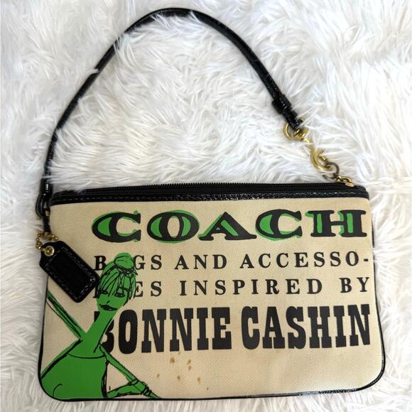 COACH Bonnie Cashin Kisslock Wristlet - Picture 1 of 10